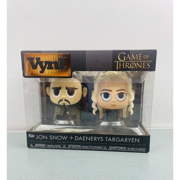 Funko Other - Funko Vynl Game of Thrones Jon Snow & Daenerys Targaryen Vinyl Figure 4''
